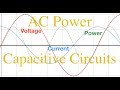 Understanding AC Power in Purely Capacitive Circuits