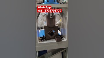 Hydraulic square pipe cutting machine