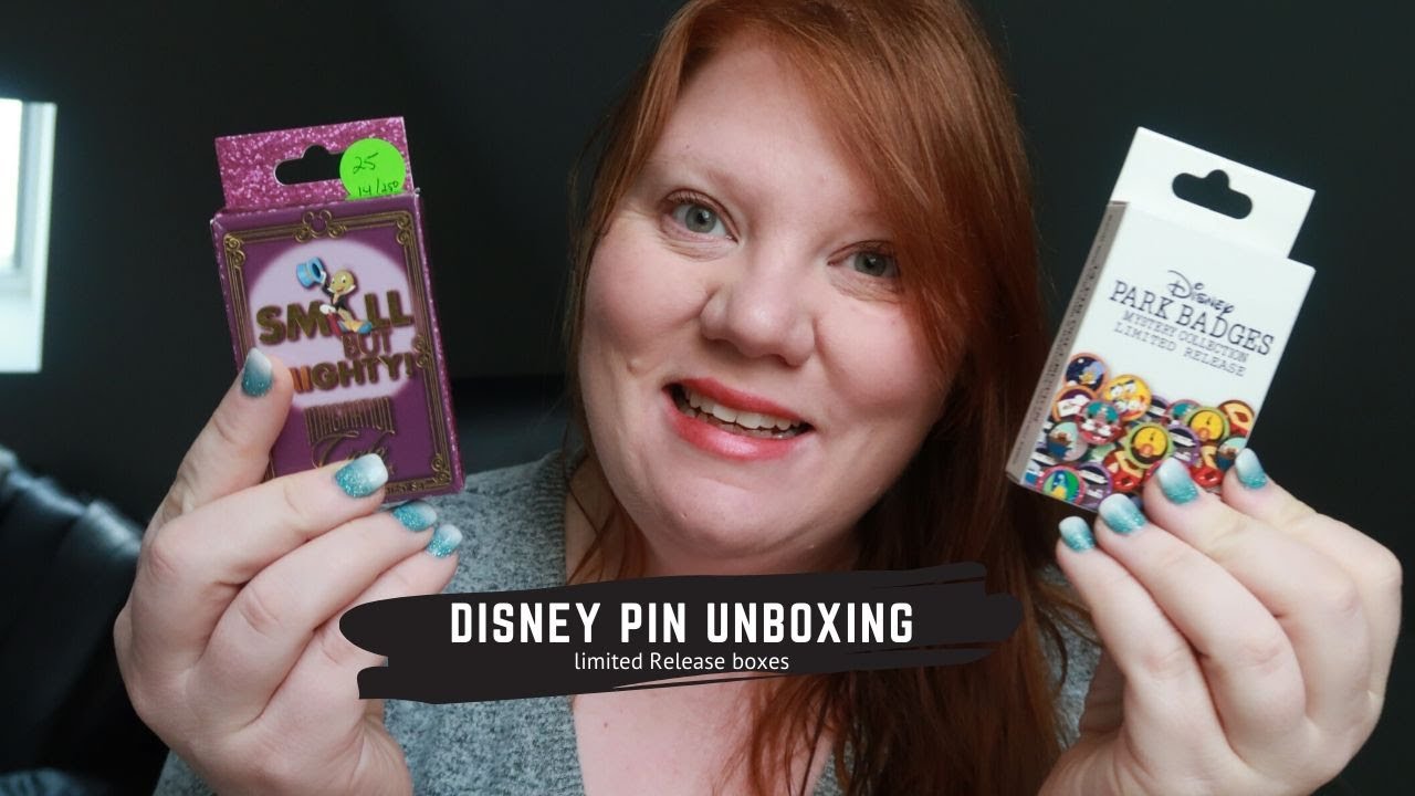 Disney Limited Release Pin Unboxing