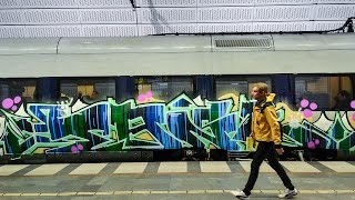 Running in Malmö, Sweden (HD) 33 (pågatåg öresundståg)