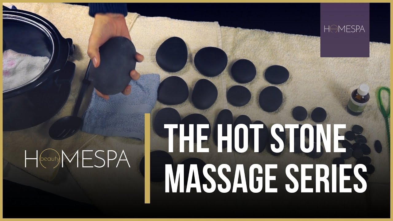 Hot Stones Massage Techniques [Unintentional ASMR] - Complete Massage