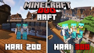 300 Hari di Minecraft RAFT SURVIVAL !!!