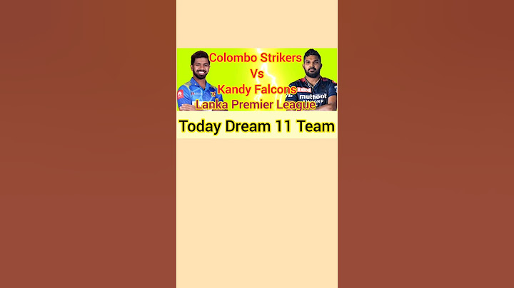 Lanka Premier league | Colombo Strikers Vs Kandy Falcons shorts | Kandy Falcons vs Colombo Strikers