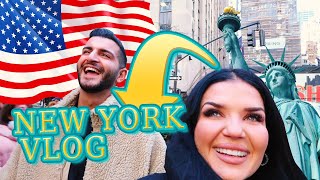 XXL NEW YORK VLOG MIT MEINEM FREUND: Best Food Spots, Sightseeing und Travis Scott Konzert 🇺🇸🎄