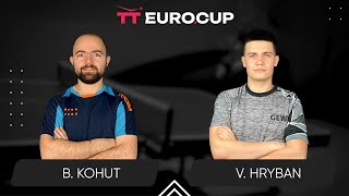 19:15 Bohdan Kohut - Vadym Hryban 18.05.2024 TT Euro.Cup Ukraine Elite. TABLE 4