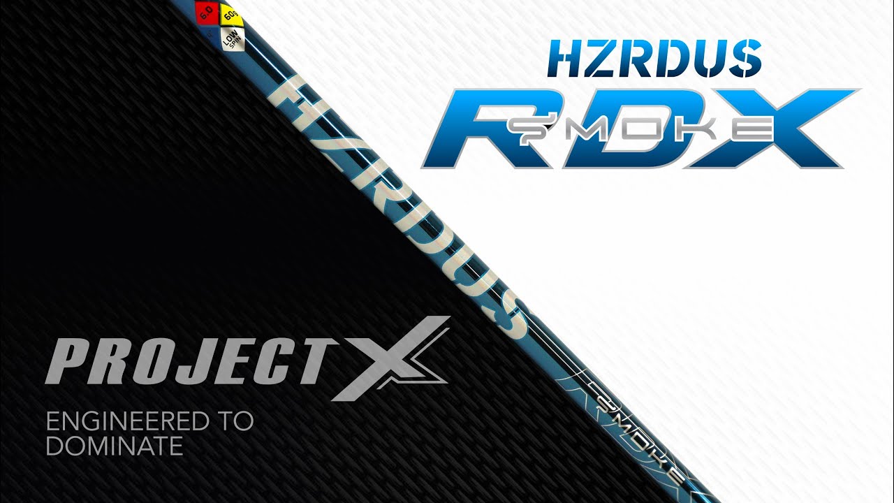 HZRDUS Smoke Blue RDX - HZRDUS Graphite Wood - Project X Graphite 