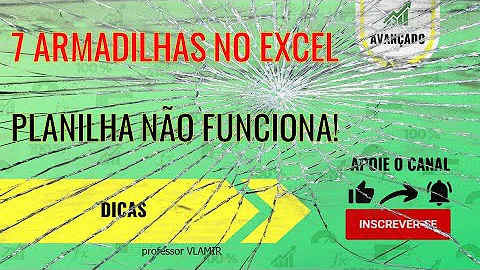 O que fazer quando o Excel não digita?