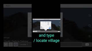 How to find village in minecraft easilY screenshot 1