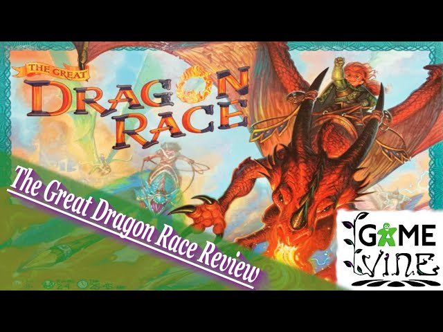 Great Dragon Race - Fantasy Board Game, Outset Media, Kids & Family Race  Start To Finish Game, 2-4 Players, Ages 8+ 