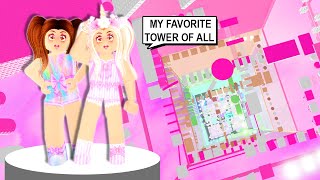 Playing my FAVORITE Tower of COTTON with IAMSANNA (Roblox)