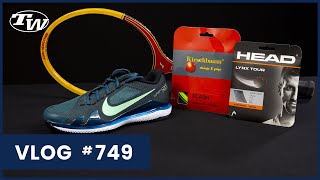 New Nike Paris Vapor Pro Tennis Shoes, String Deals & Beautiful Wood Racquets -- VLOG #749 