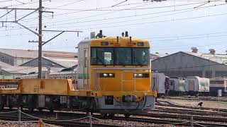 飯山工臨　キヤE195系ST-11編成_ST-12編成出区－しなの鉄道北しなの線　長野総合車両センター