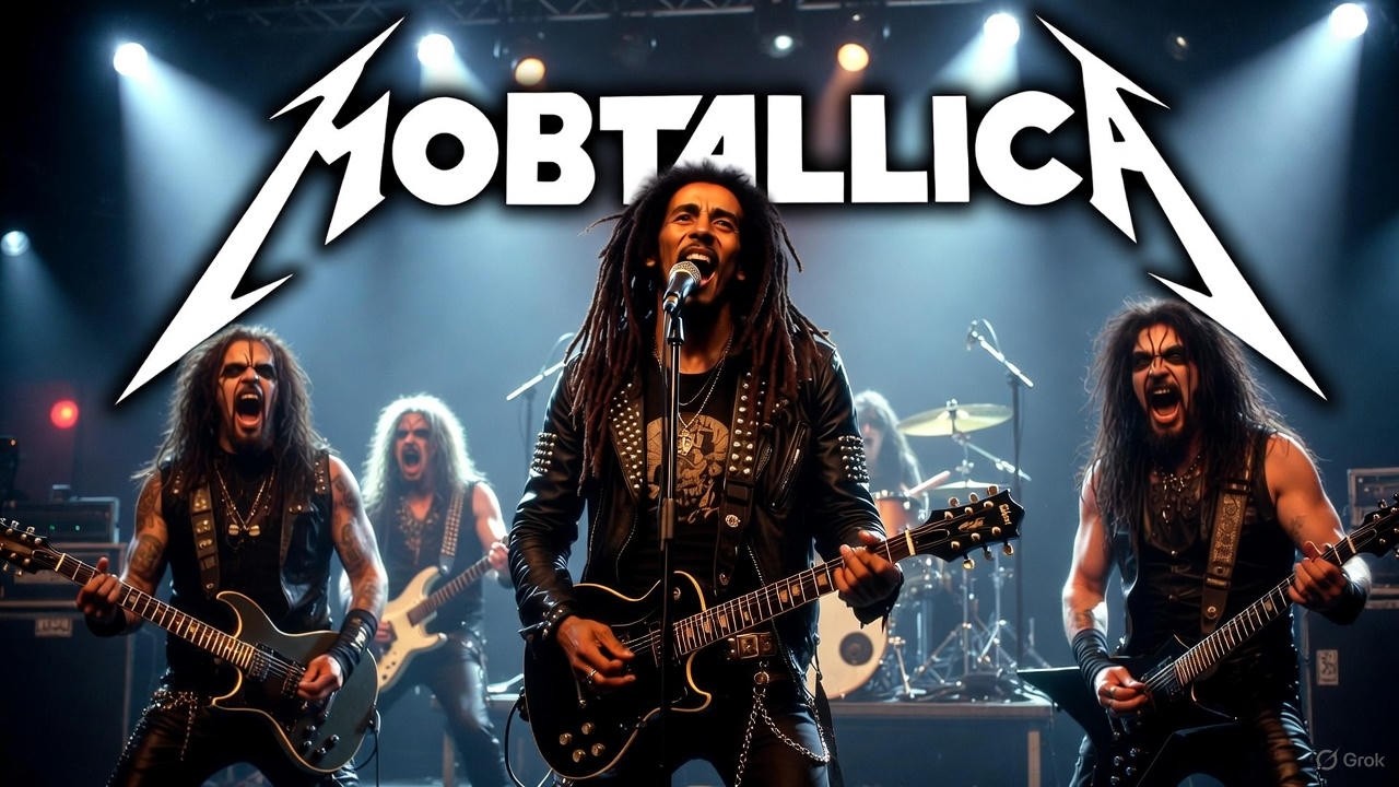 Bobtallica - Get Up Stand Up - What if Bob Marley play Trash Metal