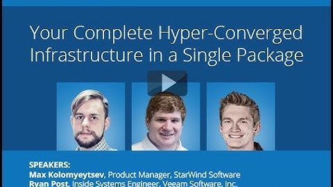 Your Complete Hyper-Converged Infrastructure in a Single Package
