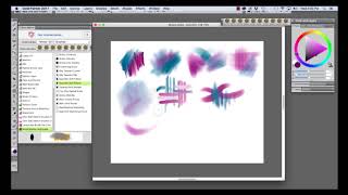 How to use the Mixed Media Landscape brush pack for Essentials