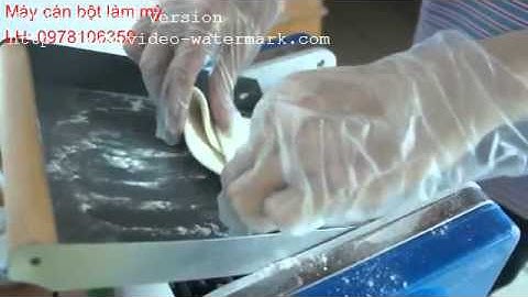 Máy cán và cắt sợi bánh canh, máy cắt sợi phở, máy cán và cắt sợi mì, máy cắt sợi hủ tiếu