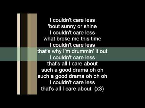 [Lyrics] Couldn't care less - Leslie Clio 