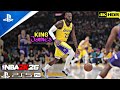 LeBron James INSANE Dunks on ( 4K HDR ) [ PS5 Pro ]  NBA 2K Realistic Gameplay 