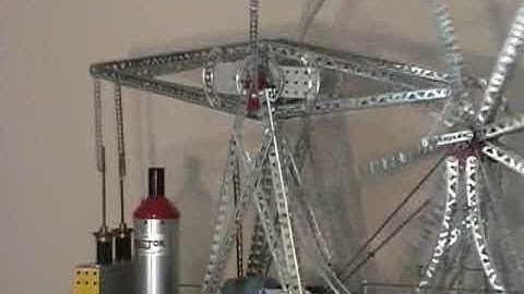 Gilbert Erector 8-1/2 Walking Beam Engine