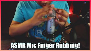 ASMR Mic Rubbing with Fingers and No Talking!