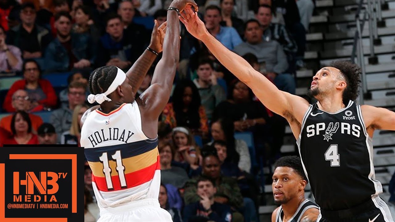 San Antonio Spurs vs New Orleans Pelicans Full Game Highlights | 01/26