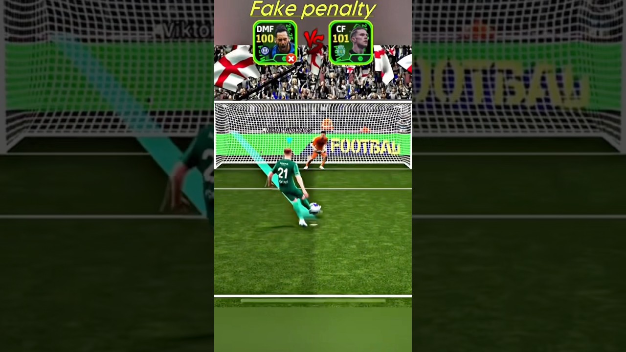 Calhanoglu vs viktor Gyokeres fake penalty challenge 👀☠️