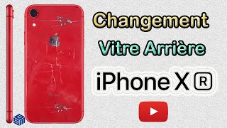 iPhone XR Remplacement Only Broken Back Glass / Changement Vitre Arriere