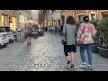 Рим / Возвращаемся к нормальной жизни/ Итальянцы вечером /campo dei fiori / via di monserrato