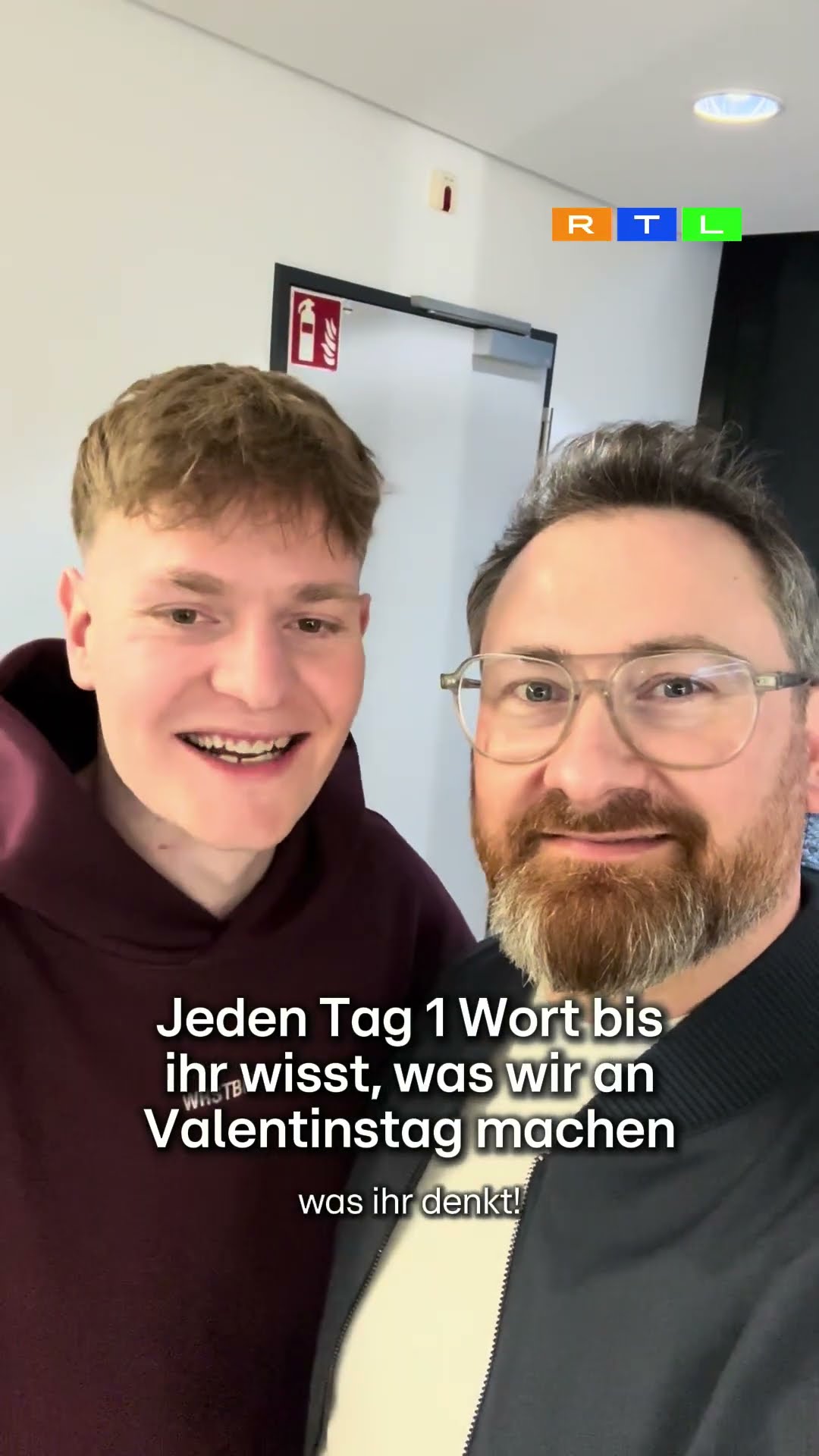 Morgen wisst ihr dann Bescheid ? #fussball #robbyhunke #kommentator #valentinstag #überraschung