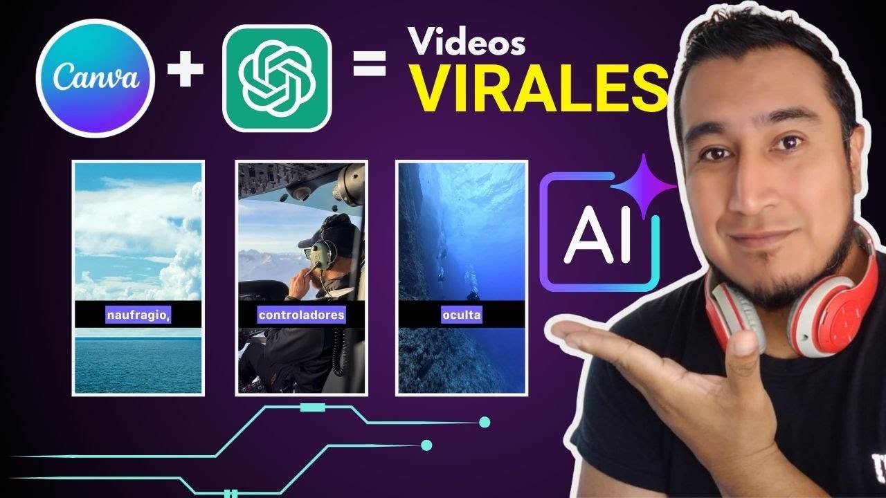 Crea Videos Virales con IA (Canva + ChatGPT) En Minutos - YouTube