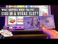 We Put $100 in a Las Vegas Slot Machine: THIS is What Happened at the Cosmopolitan of Las Vegas!