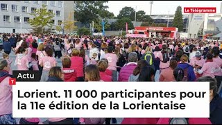 Lorient. 11 000 participantes pour la 11e édition de la Lorientaise