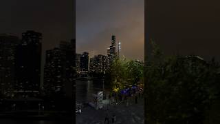 Центр Чикаго ночью! / Downtown Chicago at night! navy pier