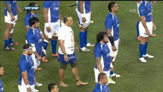 Brian Lima Leads Manu Samoa Siva Tau Tribute to Peter Fatialofa Brian Lima Leads Manu Samoa Siva Tau Tribute to Peter Fatialofa