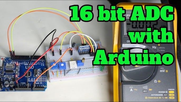ADS1115 I2C External ADC With ESP32 In Arduino IDE, 43% OFF