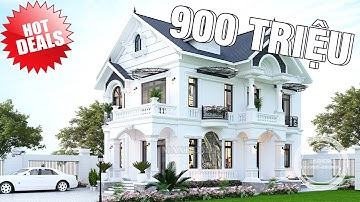 MÊ MẨN VỚI VẺ ĐẸP NHÀ TÂN CỔ ĐIỂN 2 TẦNG MÁI THÁI | MH00262