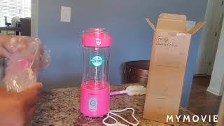 Personal blender on the GO! Amazon buy. Healthy Smoothies. Portable Blender. Tenswall Blender.
