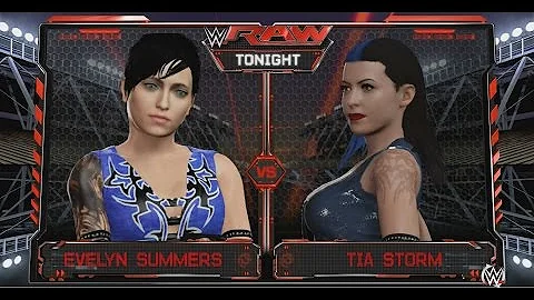 Evelyn Summers vs Tia Storm (Simmed)