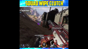 Squad Wipe Clutch In Apex Legends | #shorts #apexlegends #valorantclips