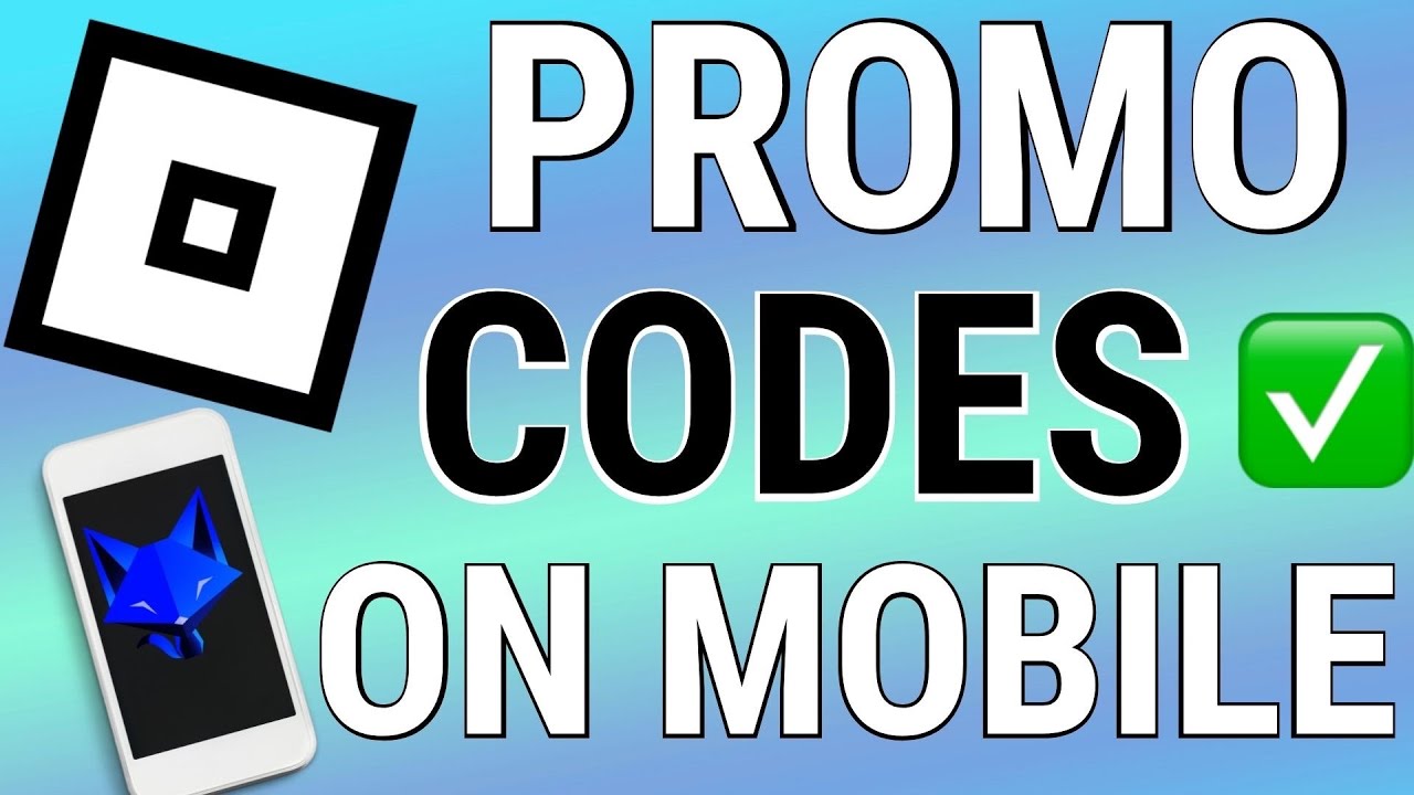 Redeem Roblox Promocodes on Mobile Devices (Android, IPhone