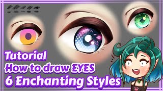 How To Draw Anime Hair [ 6 Styles ] by TsuDrawing - Make better art