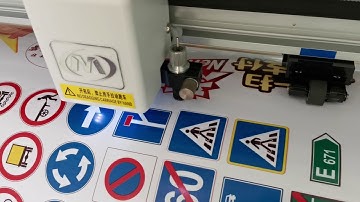 MC automatic contour cut cutting plotter