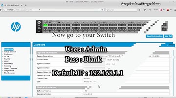 How to update HP switch firmware