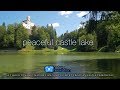 4K Peaceful Castle Lake in Croatia 1HR Ambient Film w/ Calming Birds, Bugs & Nature Sounds