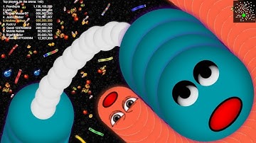 Worms Zone.io Best Kill Master Trolling Top 1 Slither Snake io Online Games 2021 Gameplay Moments