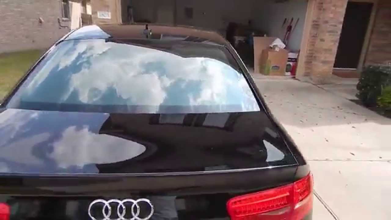 Sonniboy Shades Audi A4 B8 - YouTube