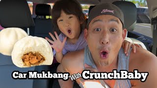 Vietnamese Food - Baos and more! CrunchBaby Car Mukbang!