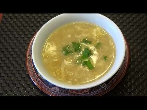 Corn Egg Drop Soup. 