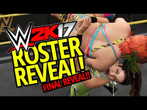 WWE 2K17 FINAL ROSTER REVEAL!! 24 NEW SUPERSTARS!! (FULL ROSTER REVEALED!)