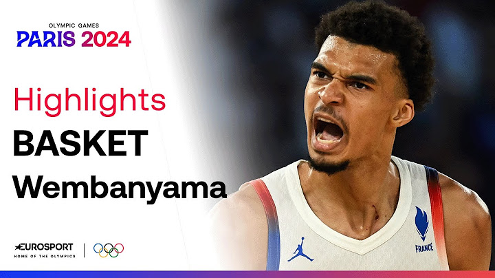 JO PARIS 2024 - Les plus belles actions de Victor Wembanyama